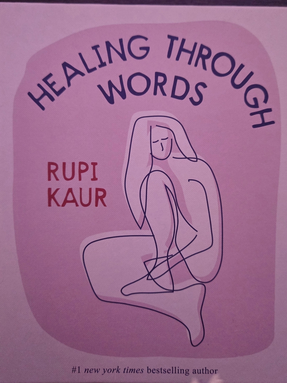 Healing Through Words - Pink